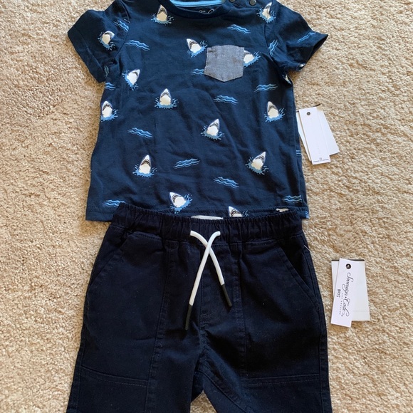 boys shark outfit